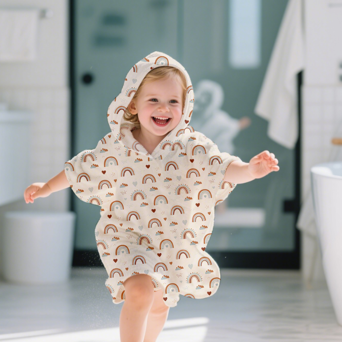 Hooded Bath Towel - Elinfant Hooded Bath Towel -Soft, Absorbent,