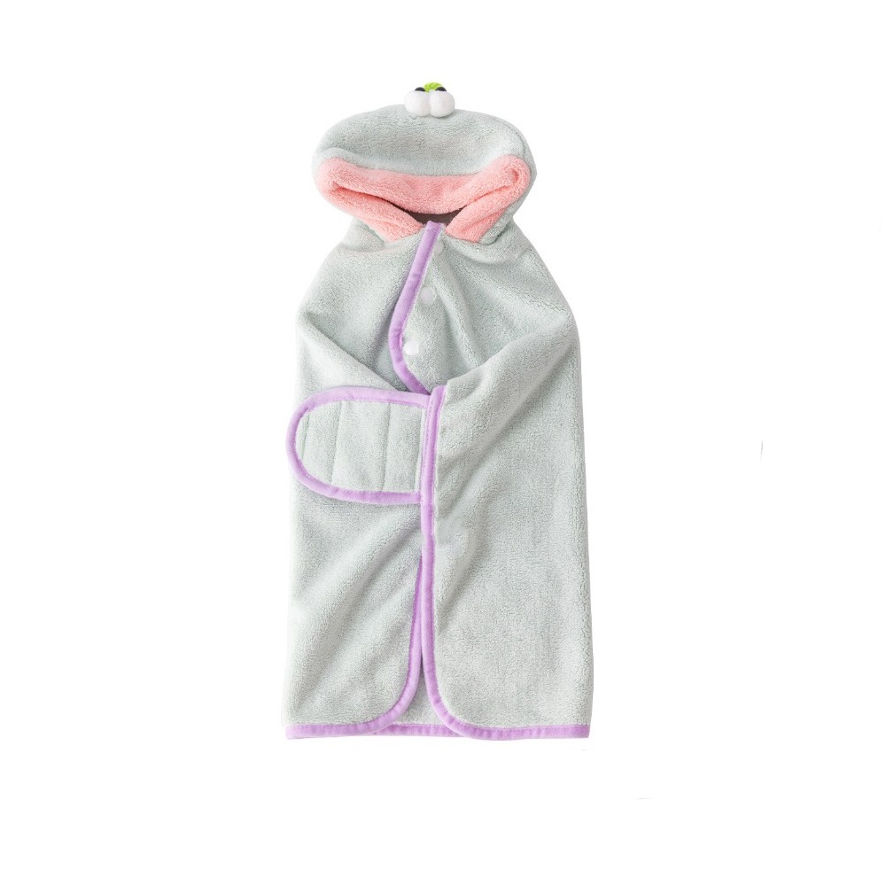 Hooded Bath Towel - Super Absorbent Dog Hooded Bathrobe Warm