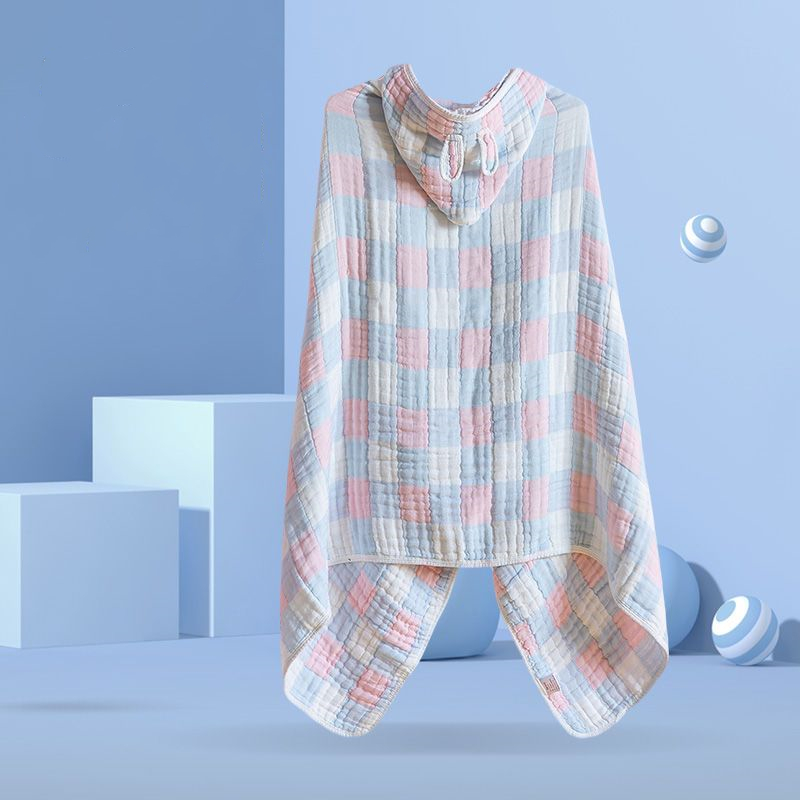 Hooded Bath Towel - Super Soft Pure Cotton Children Cape
