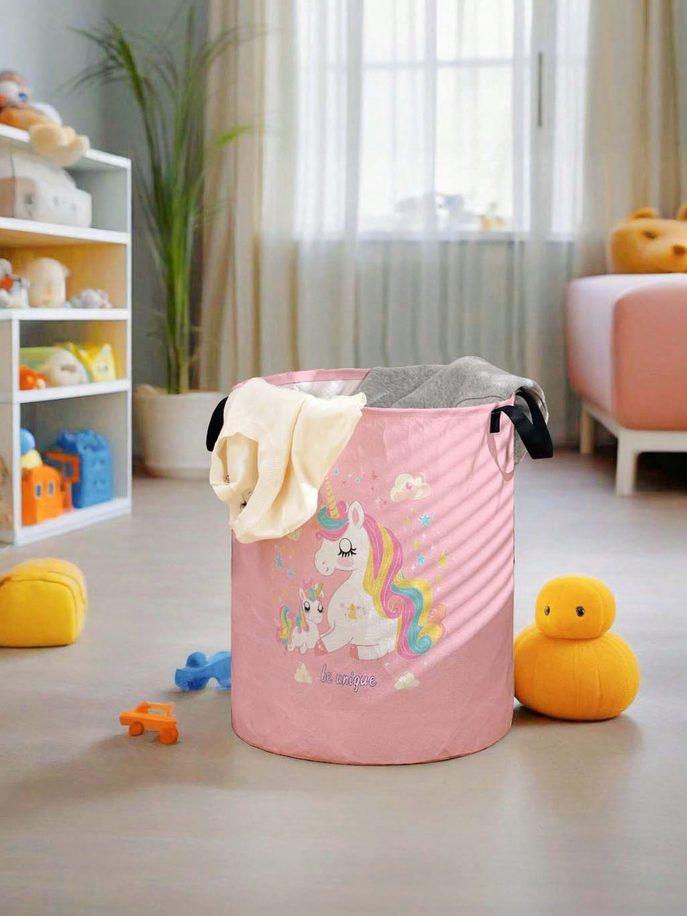 Unicorn laundry basket, foldab - Baby Clothing Basket のレビューと価格