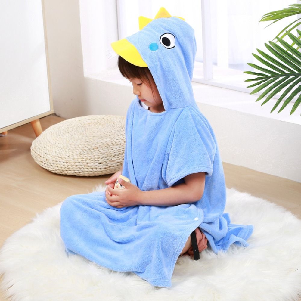 Cartoon Baby Bath Towel Quick- - Hooded Bath Towel のレビューと価格