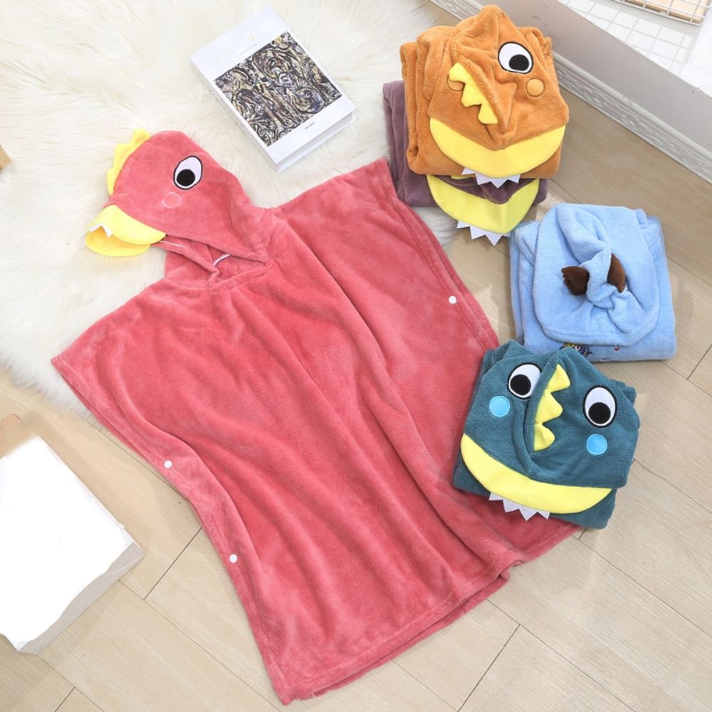 Warm Cartoon Baby Bath Towel Q - Hooded Bath Towel のレビューと価格