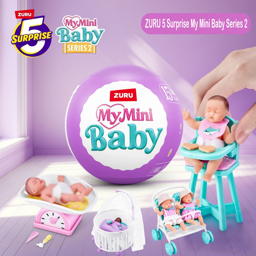 Zuru  My Mini Baby 2  5 Surpri - Baby Clothing 1 Year Old のレビューと価格