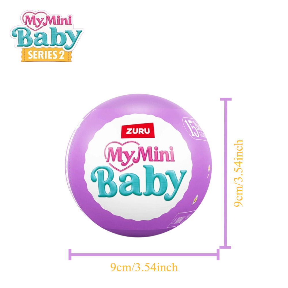 Zuru  My Mini Baby 2  5 Surpri - Baby Clothing 1 Year Old のレビューと価格