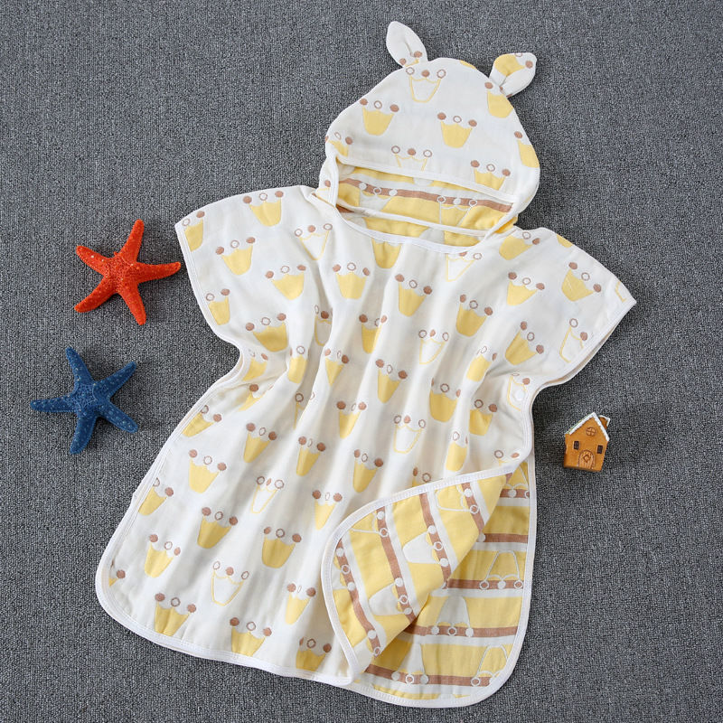 Four Seasons Children Bathrobe - Hooded Bath Towel のレビューと価格