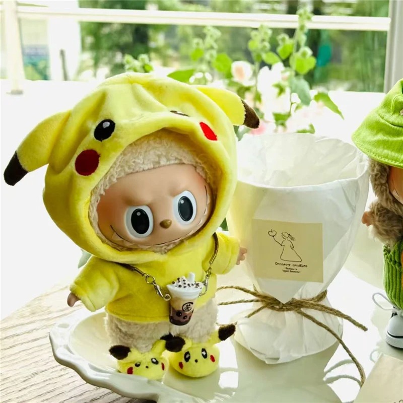 15 17cm For Labubu Doll Cartoo - Baby Clothing 1 Year Old のレビューと価格