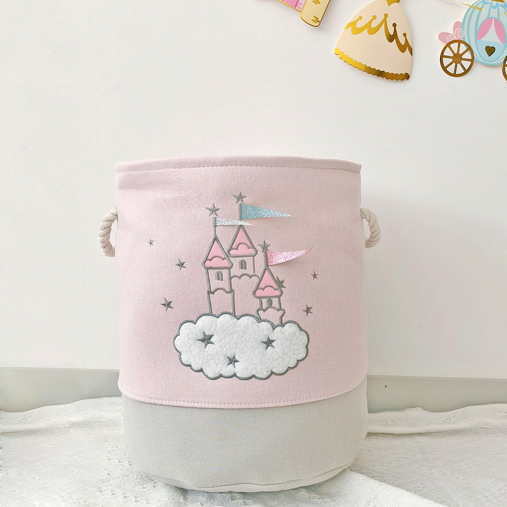Large Pink Laundry Basket Kids - Baby Clothing Basket のレビューと価格