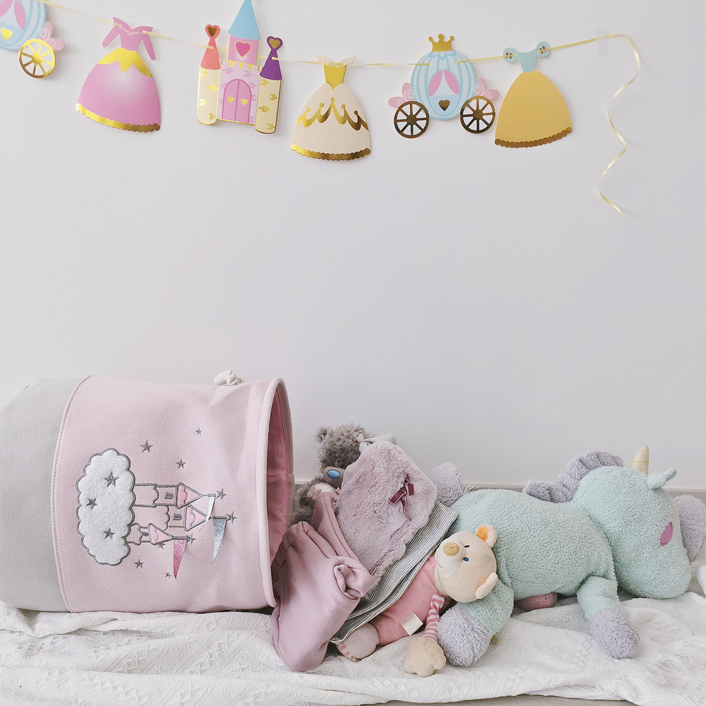 Large Pink Laundry Basket Kids - Baby Clothing Basket のレビューと価格