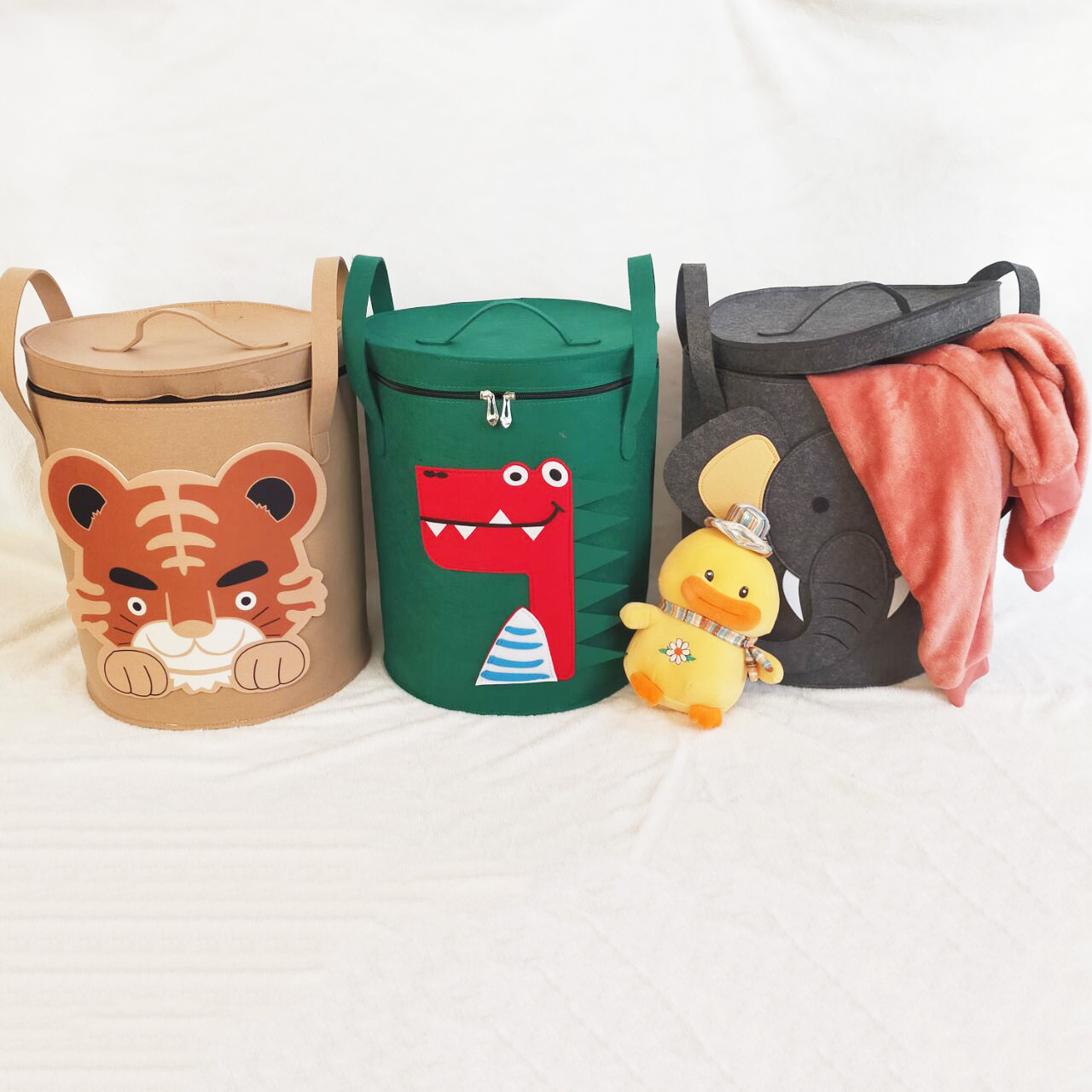 Cartoon Animal Storage Baskets - Baby Clothing Basket のレビューと価格