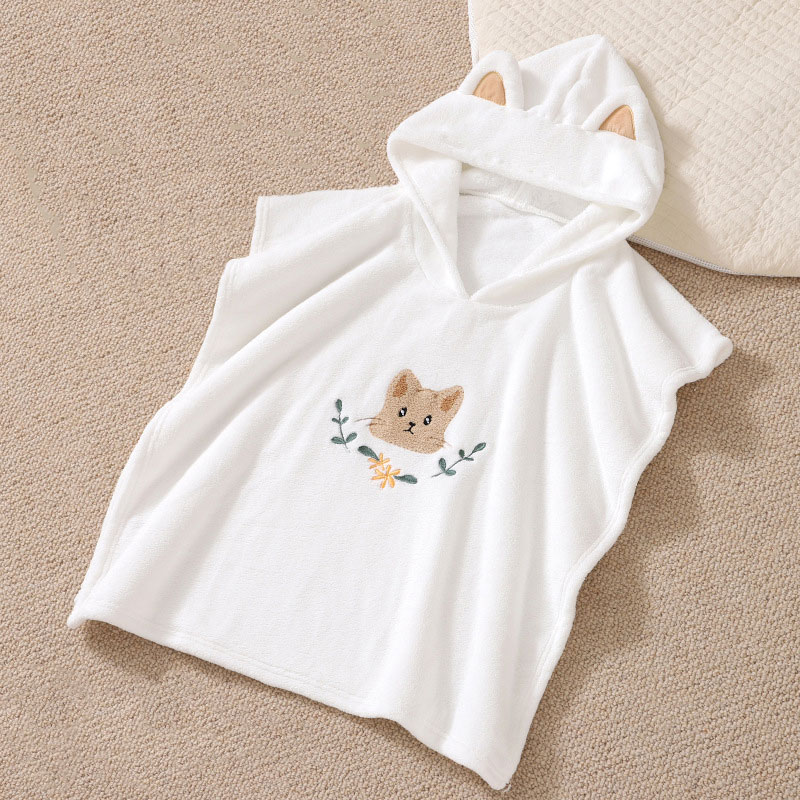 Baby Hooded Bathrobe Kids Bath - Hooded Bath Towel のレビューと価格