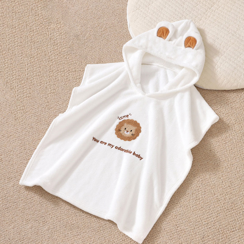 Baby Hooded Bathrobe Kids Bath - Hooded Bath Towel のレビューと価格