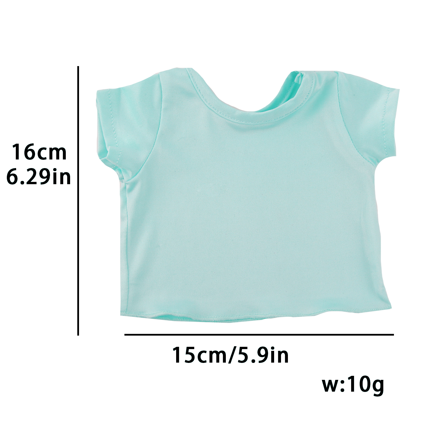 Cute Cartoon Doll T-shirt For  - Baby Clothing Basket のレビューと価格