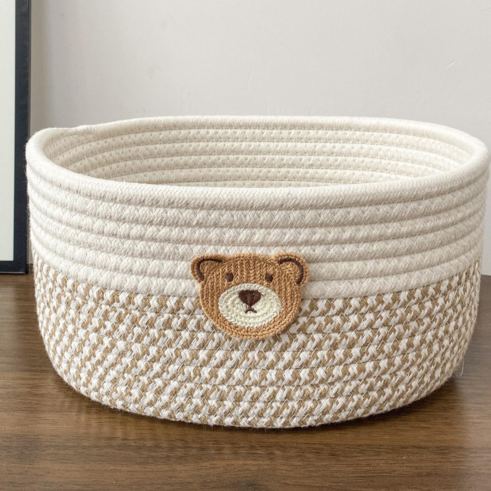 Storage Basket Cotton Rope Bas - Baby Clothing Basket のレビューと価格