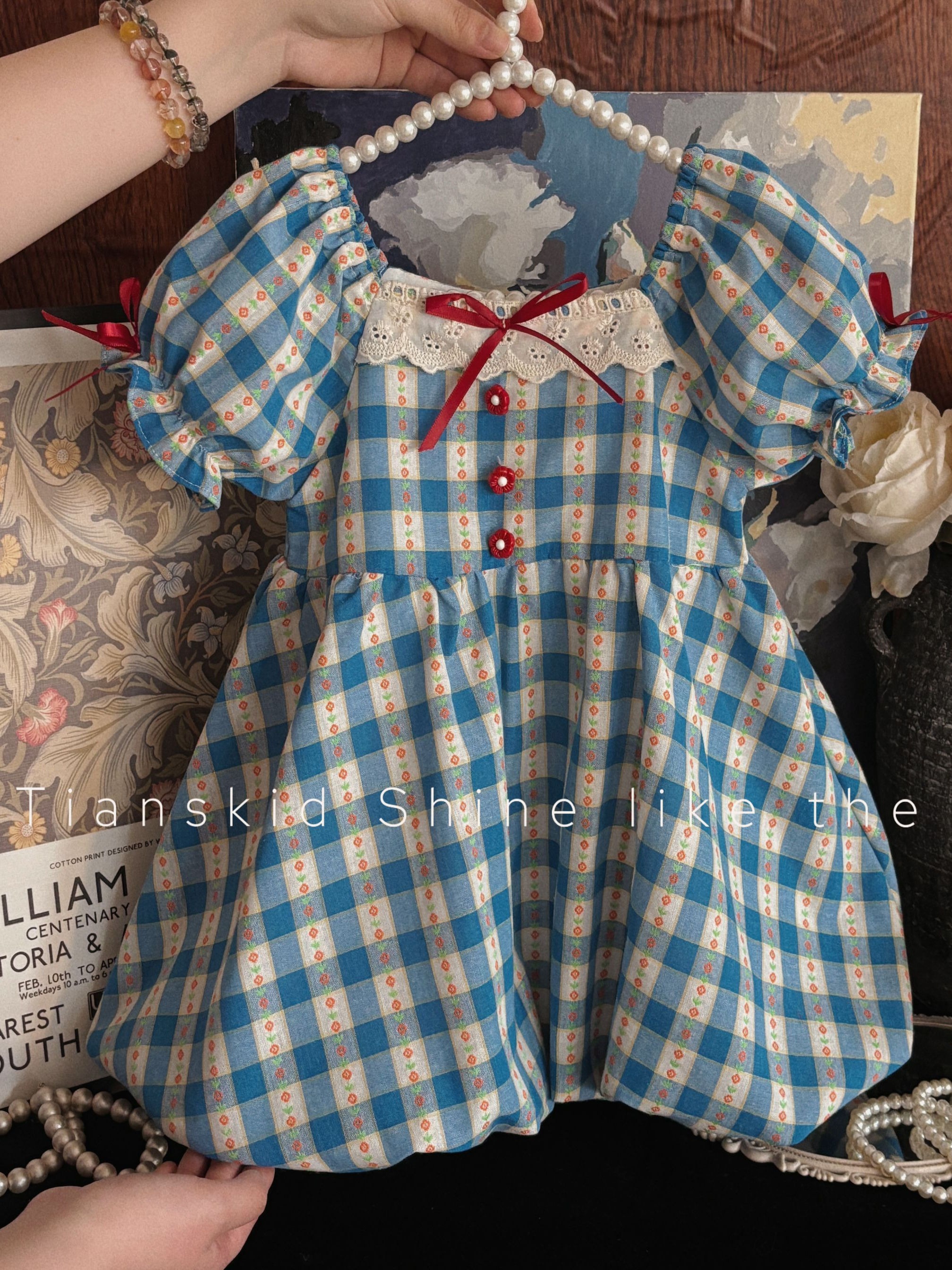 Girls Summer Plaid Dress Baby  - Baby Clothing 1 Year Old のレビューと価格
