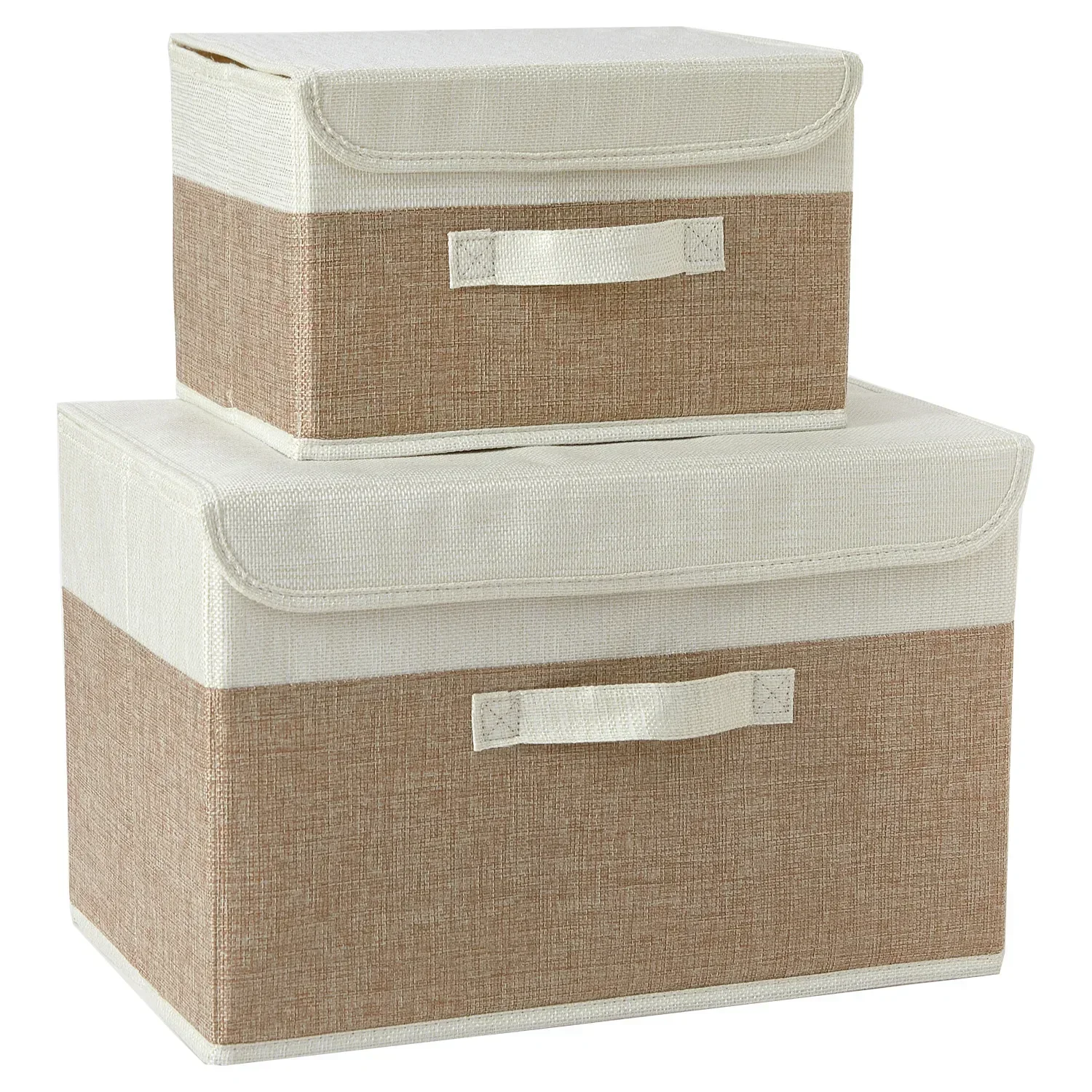 Large-capacity Linen Fabric St - Baby Clothing Basket のレビューと価格