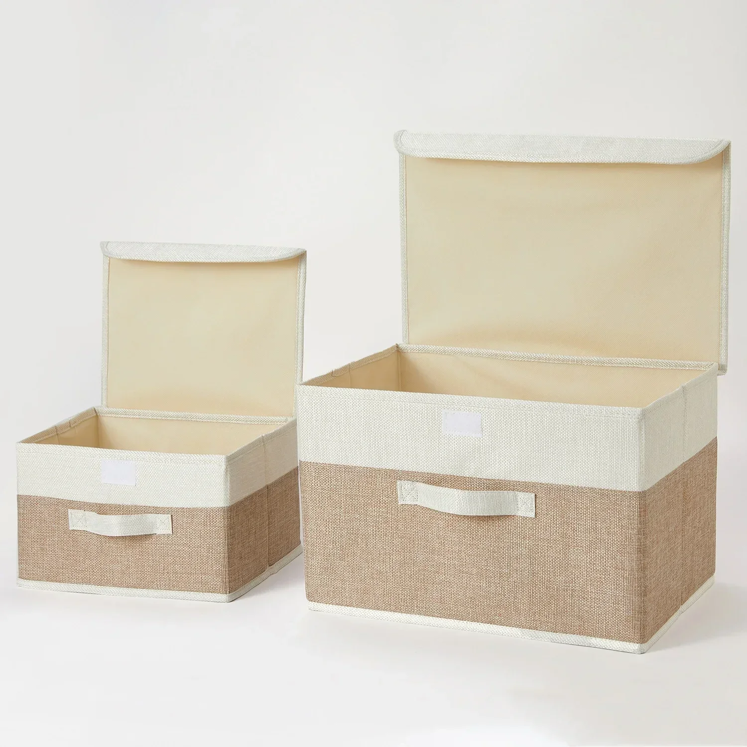 Large-capacity Linen Fabric St - Baby Clothing Basket のレビューと価格