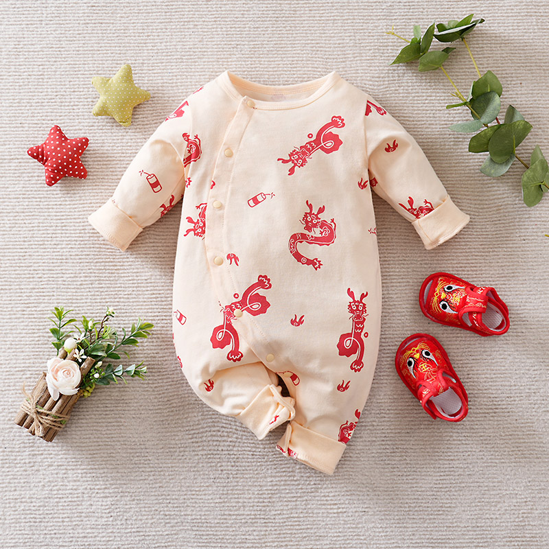 Chinese Style Baby Jumpsuit Wi - Baby Clothing Made In Usa のレビューと価格