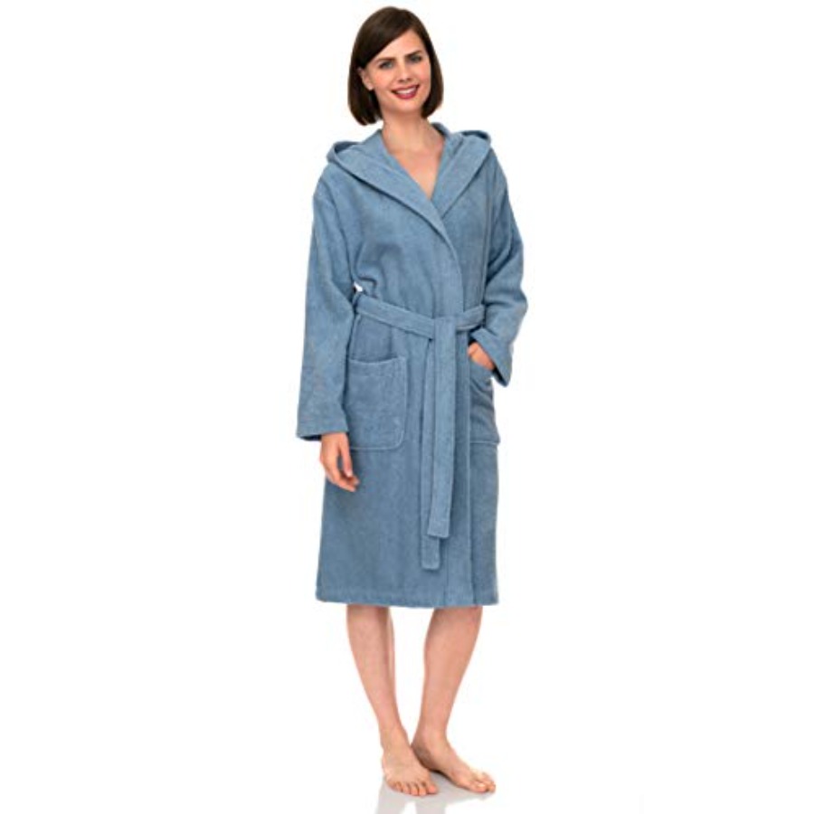 Womens Hooded Robe Cotton Soft - Hooded Bath Towel のレビューと価格