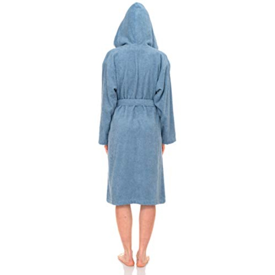 Womens Hooded Robe Cotton Soft - Hooded Bath Towel のレビューと価格