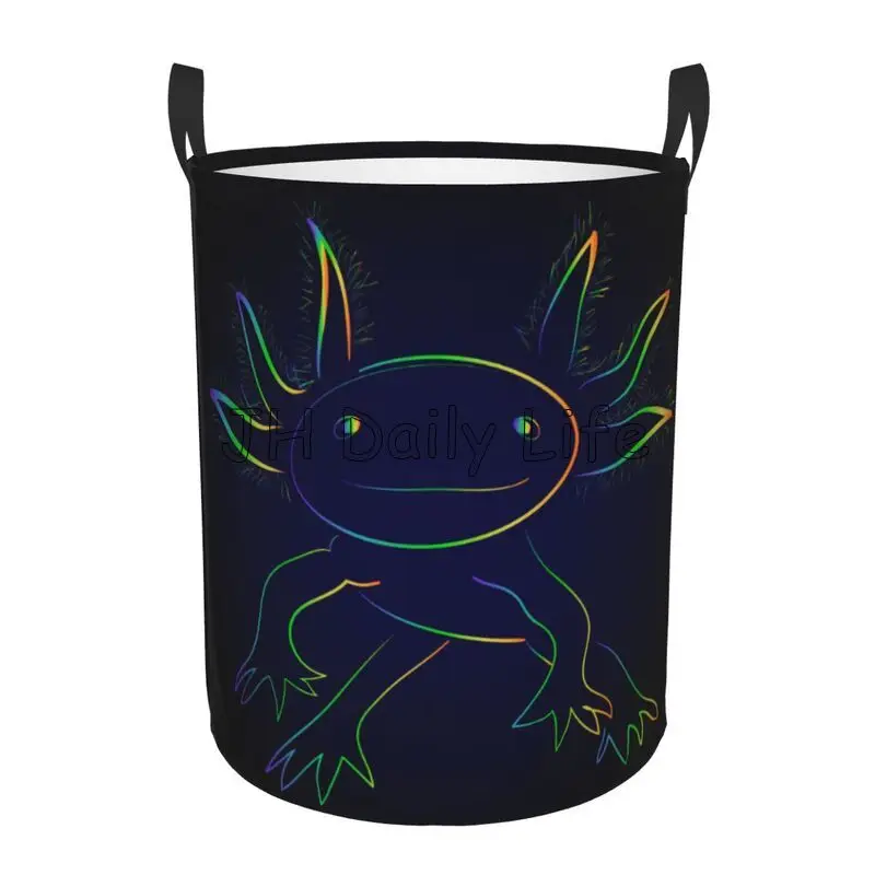 Rainbow Axolotl Laundry Basket - Baby Clothing Basket のレビューと価格