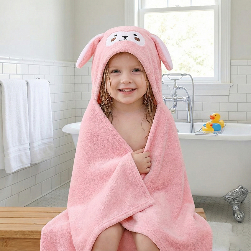 70x140cm Hooded Bath Towel Sup - Hooded Bath Towel のレビューと価格