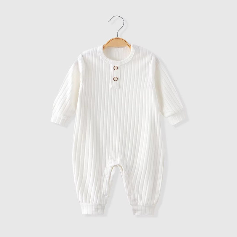 Newborn jumpsuit with A logo v - Baby Clothing Logo のレビューと価格