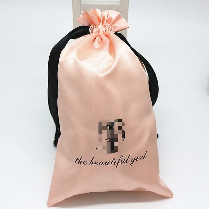 20PCS Baby Pink Silk Satin Pou - Baby Clothing Logo のレビューと価格