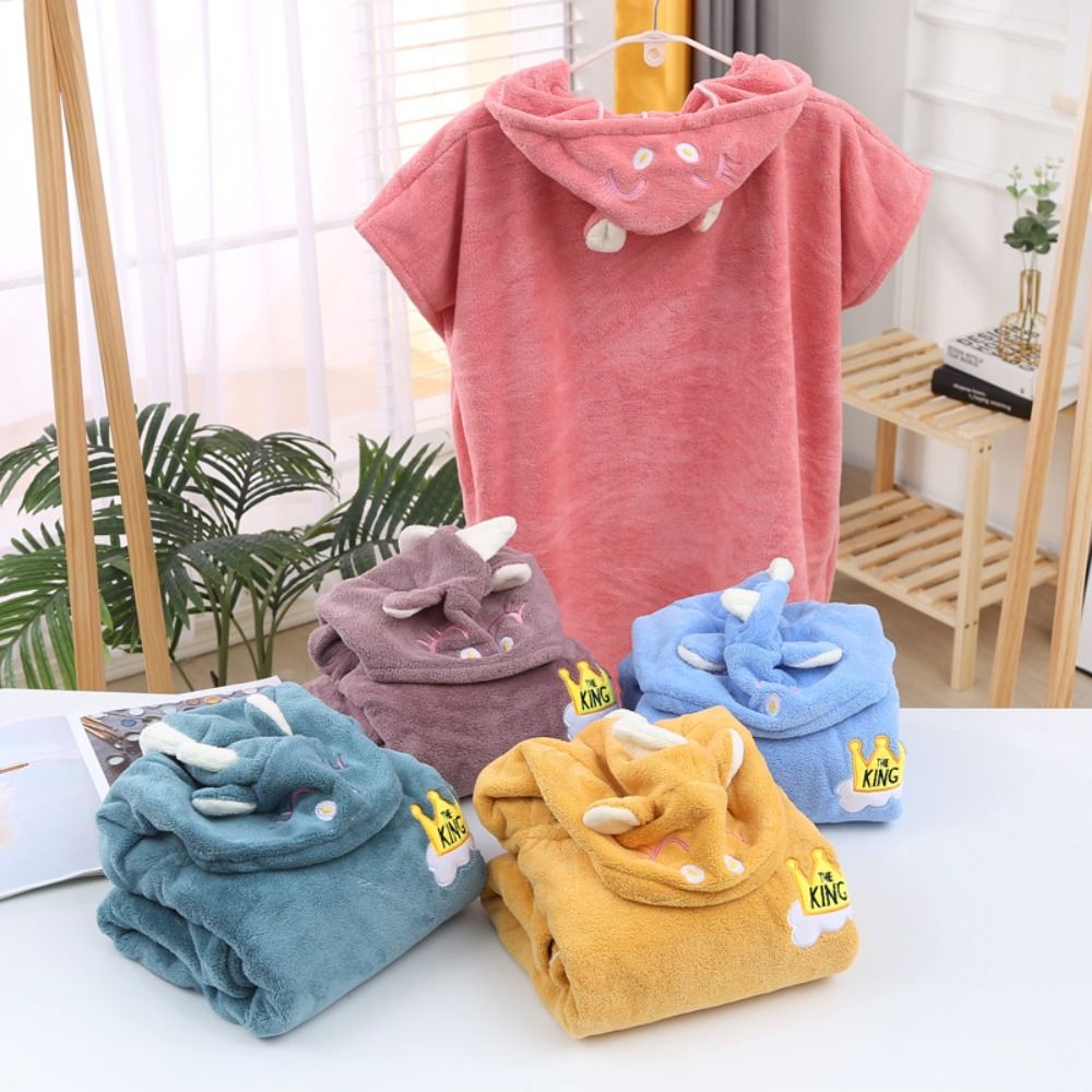 Comfortable Cartoon Baby Bath  - Hooded Bath Towel のレビューと価格