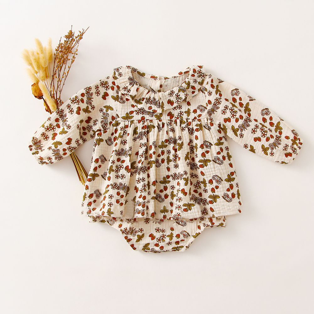 Floral Baby Girl Dresses Sprin - Baby Clothing Organic Cotton のレビューと価格