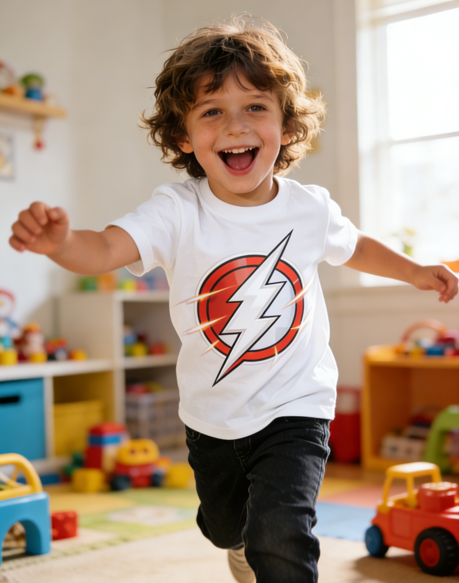 The Flash Children's T-shirt C - Baby Clothing Logo のレビューと価格