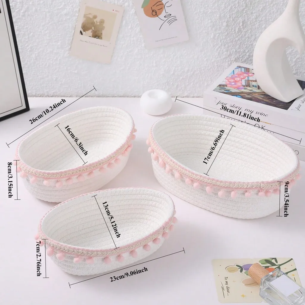 3 Sizes Skincare Cosmetic Stor - Baby Clothing Basket のレビューと価格