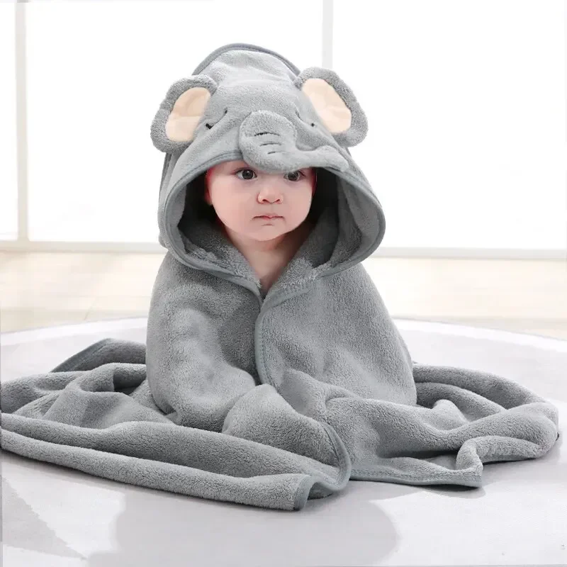 Blankets Swaddle Towel Boy Gir - Hooded Bath Towel のレビューと価格