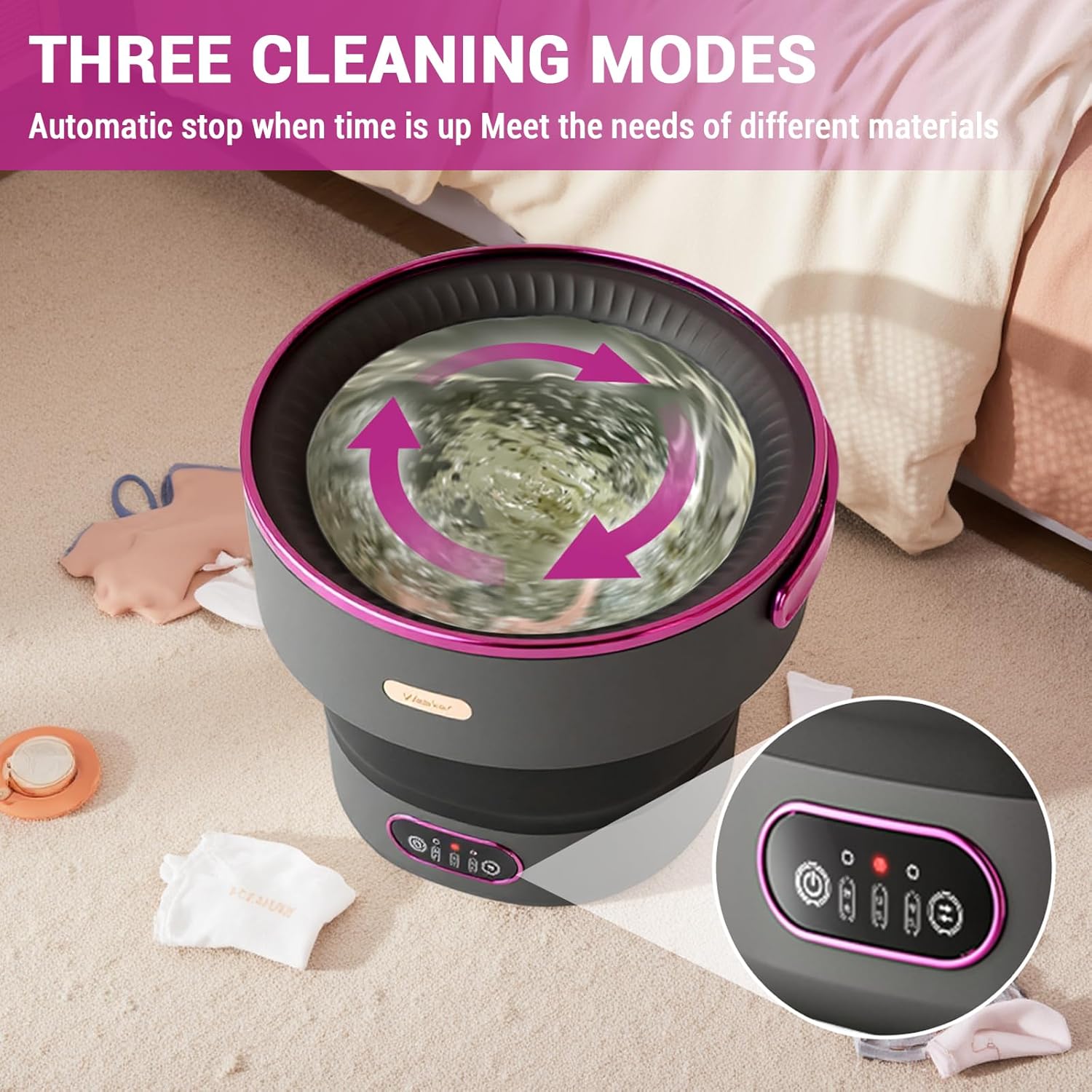 Portable Washing Machine 13L F - Baby Clothing Basket のレビューと価格