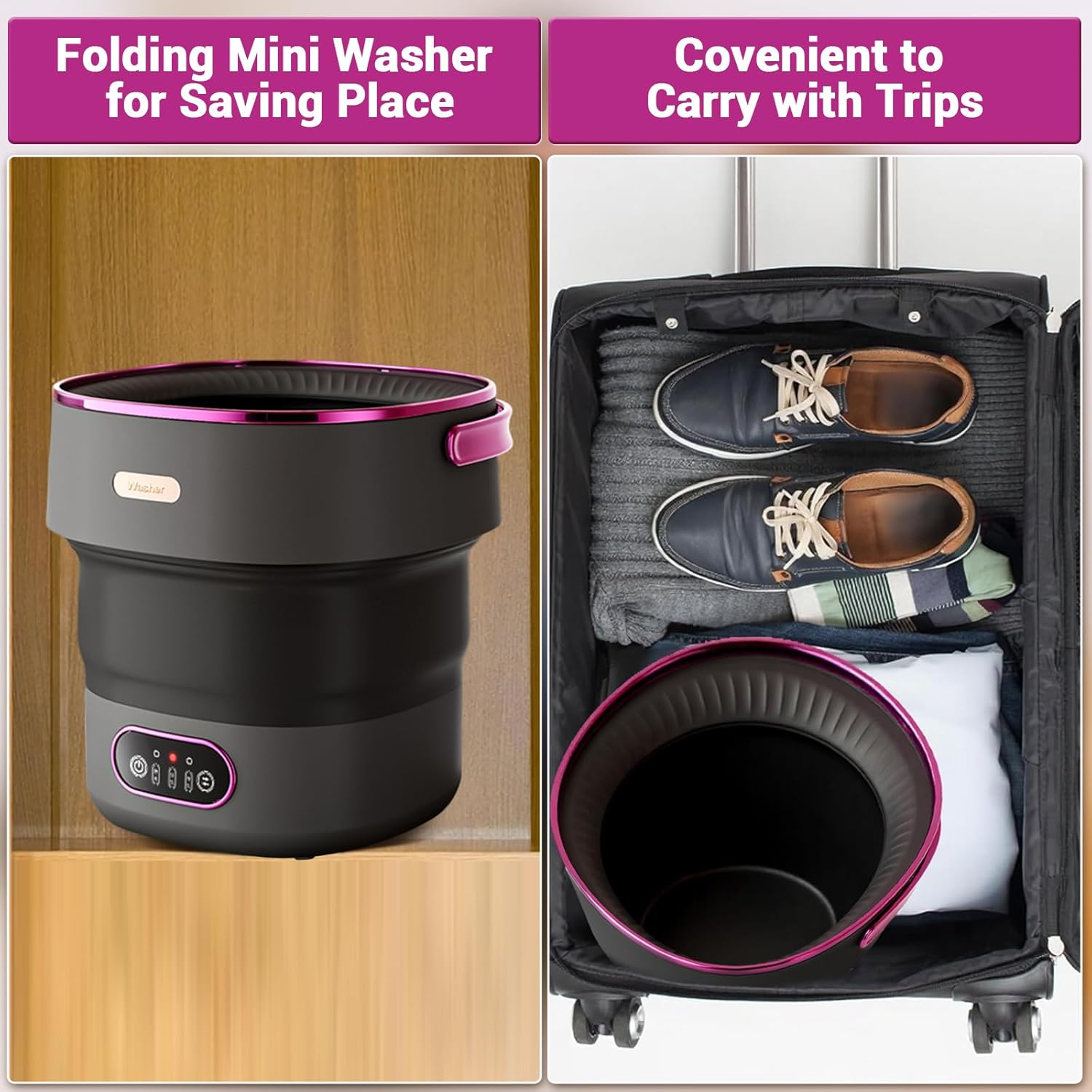 Portable Washing Machine 13L F - Baby Clothing Basket のレビューと価格