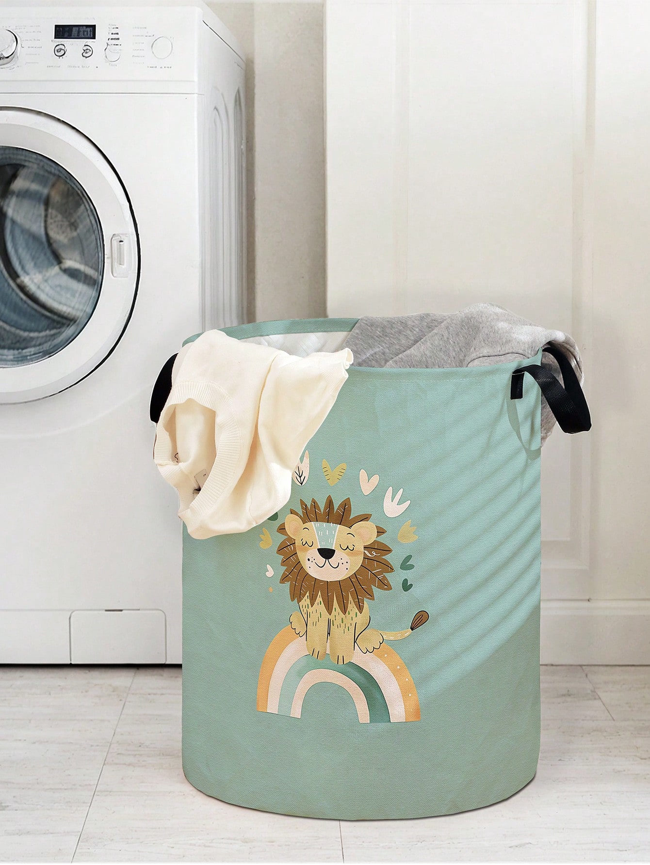 Little Lion Laundry Basket Fol - Baby Clothing Basket のレビューと価格