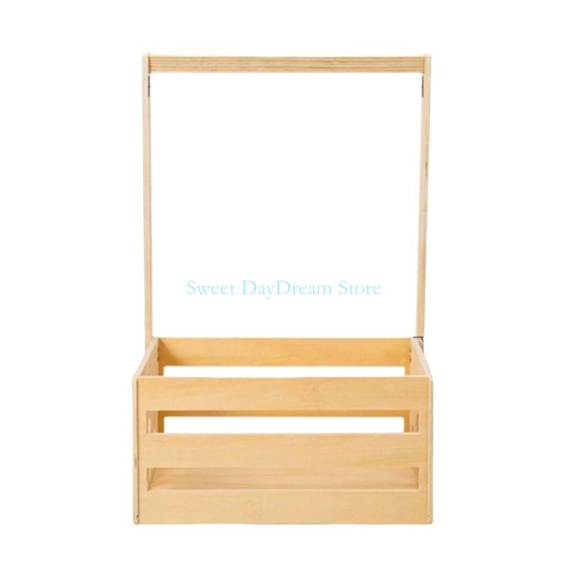 Y88C Wooden Baby Showers Gift  - Baby Clothing Basket のレビューと価格