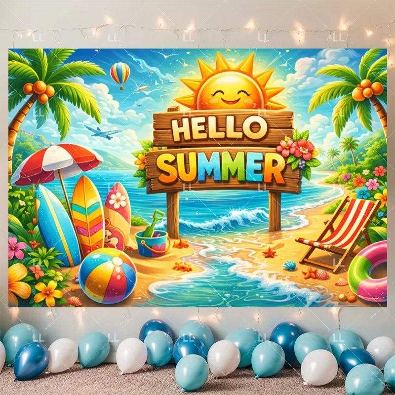 Summer Hawaii Beach Party Deco - Baby Clothing Hawaii のレビューと価格